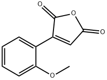 3-(2-甲氧苯基)呋喃-2,5-二酮 结构式