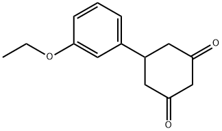 5-(3-乙氧苯基)环己烷-1,3-二酮 结构式