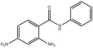 2,4-二氨基-N-苯基-苯甲酰胺 结构式