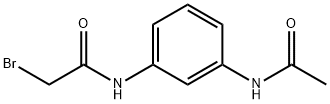 N-[3-(Acetylamino)phenyl]-2-bromoacetamide 结构式