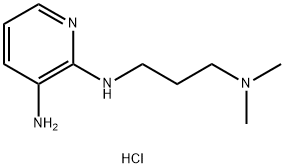 N2-[3-(Dimethylamino)propyl]-2,3-pyridinediamine hydrochloride 结构式