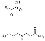3-((3-羟丙基)氨基)丙酰胺草酸盐 结构式