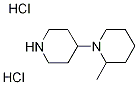 2-甲基-1,4'-二哌啶二盐酸盐 结构式