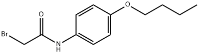 2-Bromo-N-(4-butoxyphenyl)acetamide 结构式