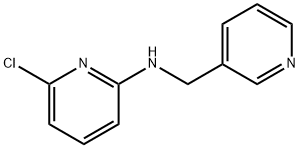 6-Chloro-N-(3-pyridinylmethyl)-2-pyridinamine 结构式