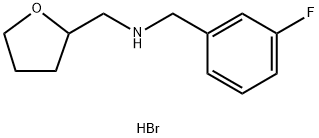 (3-Fluoro-benzyl)-(tetrahydro-furan-2-ylmethyl)-amine hydrobromide 结构式