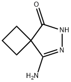 8-胺-6,7-二氮杂螺[3.4]辛基-7-烯-5-酮 结构式