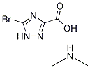 5-Bromo-1H-1,2,4-triazole-3-carboxylic acid N-methylmethanamine 结构式