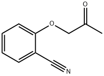 2-丙酮氧基苯甲腈 结构式