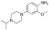 4-(4-异丙基哌嗪-1-基)-2-甲氧苯基胺 结构式