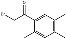 2-溴-1-(2,4,5-三甲基苯基)乙酮 结构式