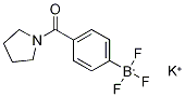 Potassiumtrifluoro(4-(pyrrolidine-1-carbonyl)phenyl)borate