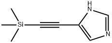 (4-IMIDAZINYLETHYNYL)TRIMETHYLSILANE 结构式