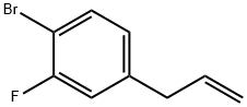 4-烯丙基-1-溴-2-氟苯 结构式