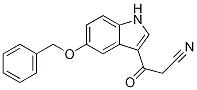 3-(5-(Benzyloxy)-1H-indol-3-yl)-3-oxopropanenitrile