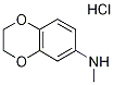 (2,3-二氢-苯并[1,4]二恶英-6-基)-甲基-胺盐酸盐 结构式