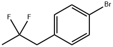 1-溴-4-(2,2-二氟丙基)苯 结构式