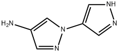 1'H-1,4'-Bipyrazol-4-amine 结构式