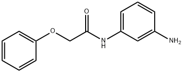 N-(3-AMINOPHENYL)-2-PHENOXYACETAMIDE 结构式