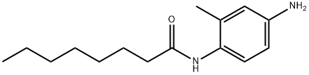 N-(4-AMINO-2-METHYLPHENYL)OCTANAMIDE 结构式