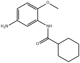 N-(5-Amino-2-methoxyphenyl)cyclohexanecarboxamide 结构式