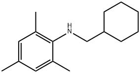 N-(Cyclohexylmethyl)-2,4,6-trimethylaniline 结构式