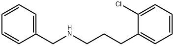 N-Benzyl-3-(2-chlorophenyl)-1-propanamine 结构式