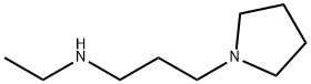 乙基[3-(吡咯烷-1-基)丙基]胺 结构式