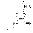 2-(butylamino)-5-nitrobenzonitrile 结构式
