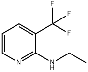 N-ethyl-3-(trifluoromethyl)pyridin-2-amine 结构式