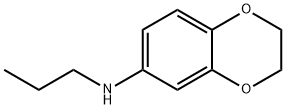 2,3-二氢-1,4-苯并二氧杂芑-7-基-丙基-胺 结构式