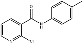 2-chloro-N-(4-methylphenyl)nicotinamide 结构式