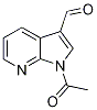 1-acetyl-1H-pyrrolo[2,3-b]pyridine-3-carbaldehyde 结构式