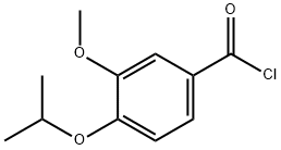 4-异丙氧基-3-甲氧基苯甲酰氯 结构式