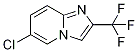 6-Chloro-2-(trifluoromethyl)imidazo[1,2-a]pyridine 结构式