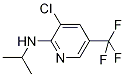3-Chloro-N-isopropyl-5-(trifluoromethyl)-2-pyridinamine 结构式