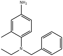 N-1-Benzyl-N-1-ethyl-2-methyl-1,4-benzenediamine 结构式