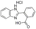 2-(1H-Benzoimidazol-2-yl)-benzoic acidhydrochloride 结构式