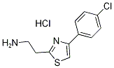 2-(4-(4-氯苯基)噻唑-2-基)乙-1-胺盐酸盐 结构式