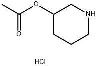 哌啶-3-基醋酸盐酸盐 结构式