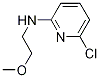 6-Chloro-N-(2-methoxyethyl)-2-pyridinamine 结构式