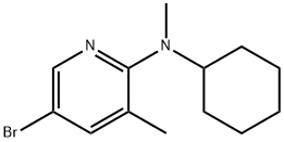 N-(5-Bromo-3-methyl-2-pyridinyl)-N-cyclohexyl-N-methylamine