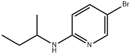 N-(5-Bromo-2-pyridinyl)-N-(sec-butyl)amine 结构式