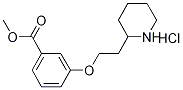 Methyl 3-[2-(2-piperidinyl)ethoxy]benzoatehydrochloride 结构式