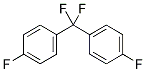 Bis(4-fluorophenyl)difluoromethane 结构式