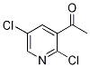 1-(2,5-Dichloro-3-pyridinyl)-1-ethanone 结构式