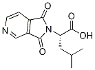 (2S)-2-(1,3-二氧代-1,3-二氢-2H-吡咯并[3,4-C]吡啶-2-基)-4-甲基戊酸 结构式