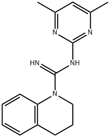 N'-(4,6-二甲基嘧啶-2-基)-3,4-二氢-2H-喹啉-1-甲酰亚胺酰胺 结构式