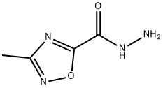 3-甲基-1,2,4-恶二唑-5-卡巴肼 结构式