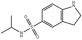 N-异丙基-5-吲哚啉磺酰胺 结构式